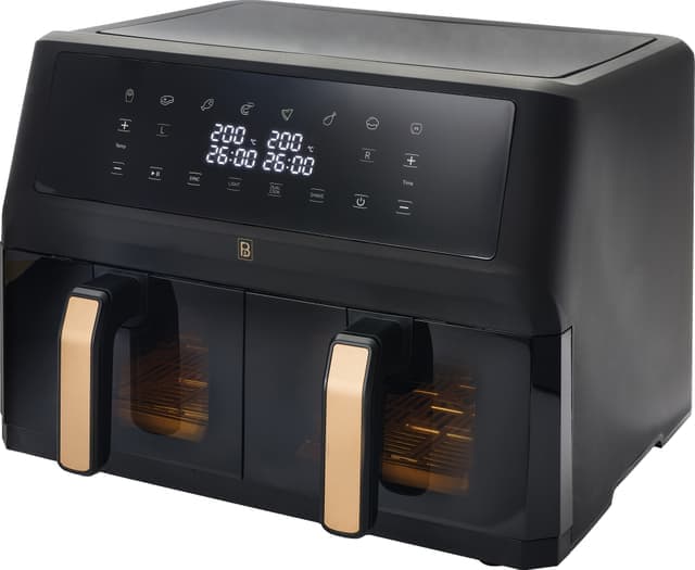 F&B Dual Zone airfryer 11L 34757 (sort)