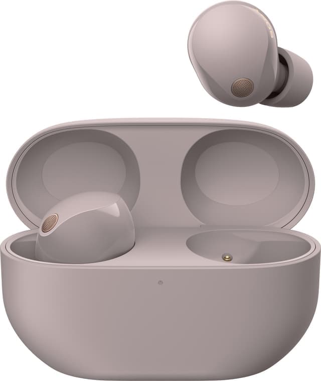 Sony WF1000XM5P helt trådløse in-ear hodetelefoner (smoky pink)