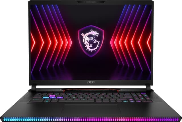 MSI Raider GE78 HX i9-14X/32/2TB/4080 16" bærbar gaming-PC