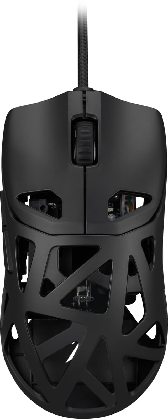 NEXT SR9 Ultralight RGB gamingmus (sort)