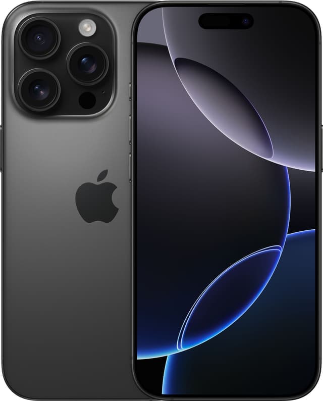 iPhone 16 Pro 5G smarttelefon 256GB (sort titan)