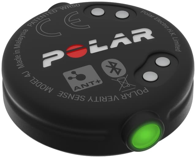 Polar Verity Sense pulsmåler S-L med armbånd (sort)
