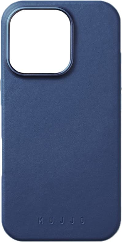 Mujjo iPhone 16 Pro mobildeksel (blå)