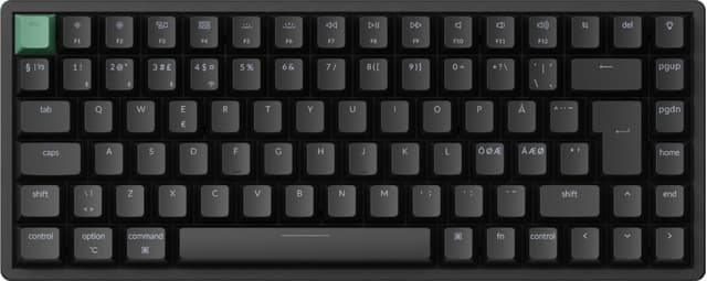 Keychron K2 HE Black trådløst gamingtastatur