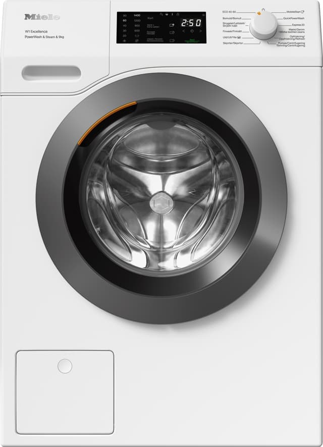 Miele Vaskemaskin WED395 WCS PWash&Steam (9kg)