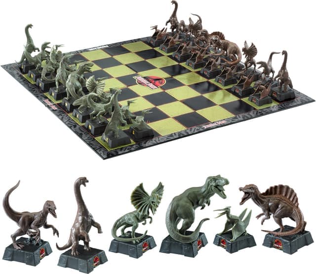 Noble Collection Jurrasic Park sjakksett