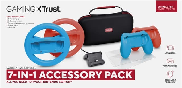 Trust GXT1249 Nintendo Switch tilbehør (7-pakning)