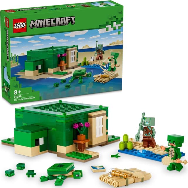 LEGO Minecraft Huset på skilpaddestranden 21254