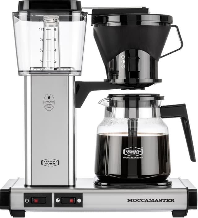 Moccamaster Manual kaffetrakter 53702 (sølv)