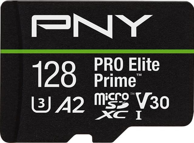 PNY PRO Elite Prime microSD kort 128 GB