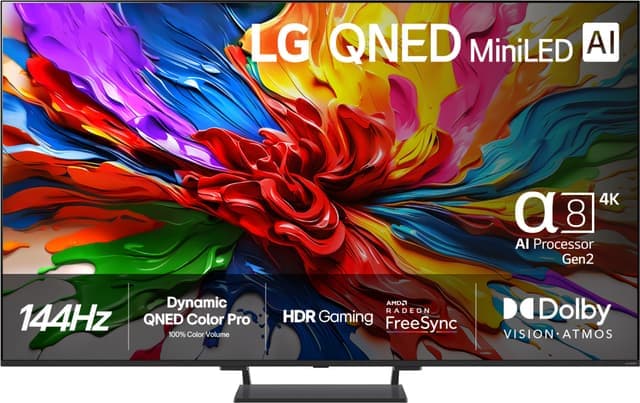 LG 55" QNED 93 4K QNED MiniLED TV (2025)