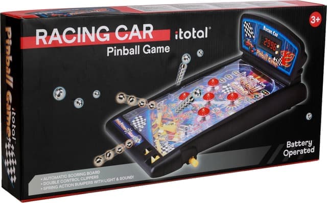 iTotal Racing Car themed mini PinBall