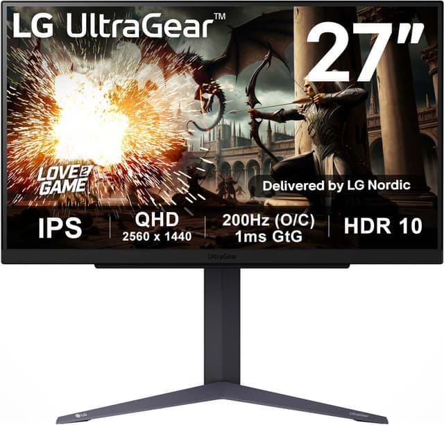 LG UltraGear 27GS75Q 27" gamingskjerm