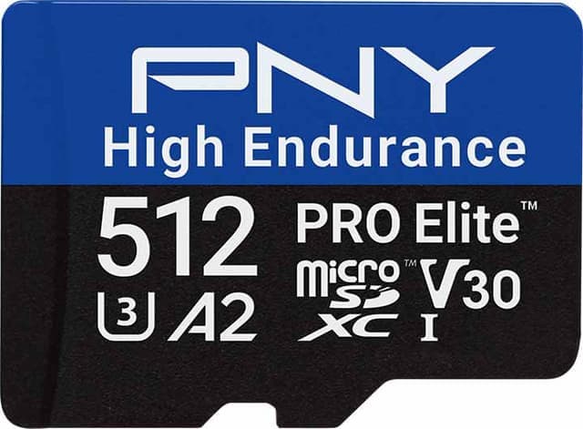 PNY PRO Elite High Endurance microSD-kort 512GB