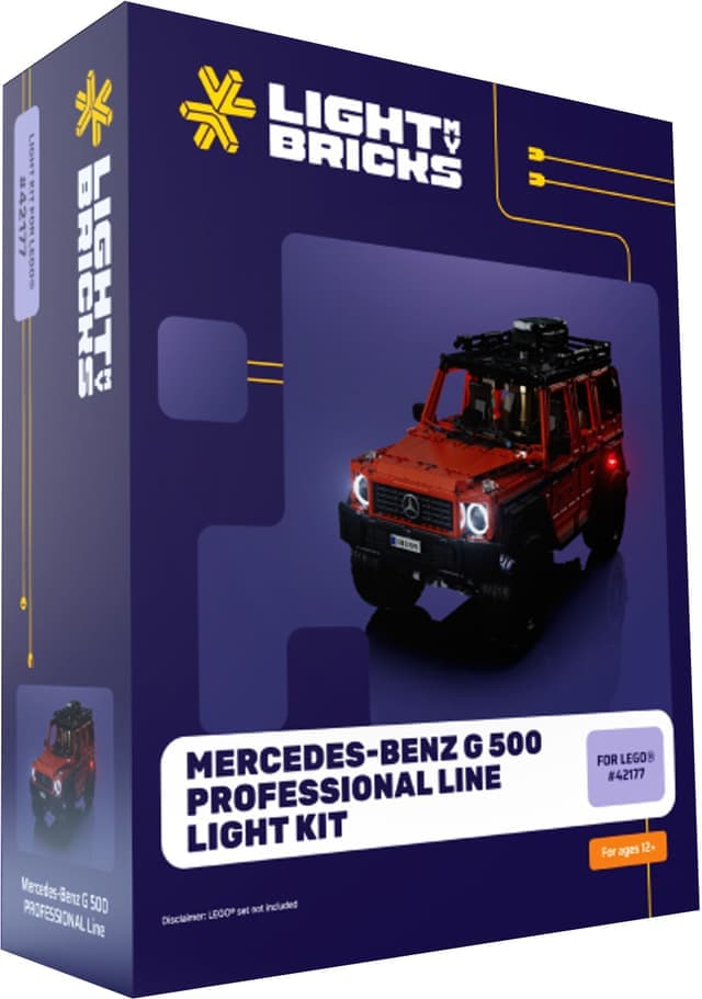 Light My Bricks™ Mercedes-Benz G 500 Pro lyssett