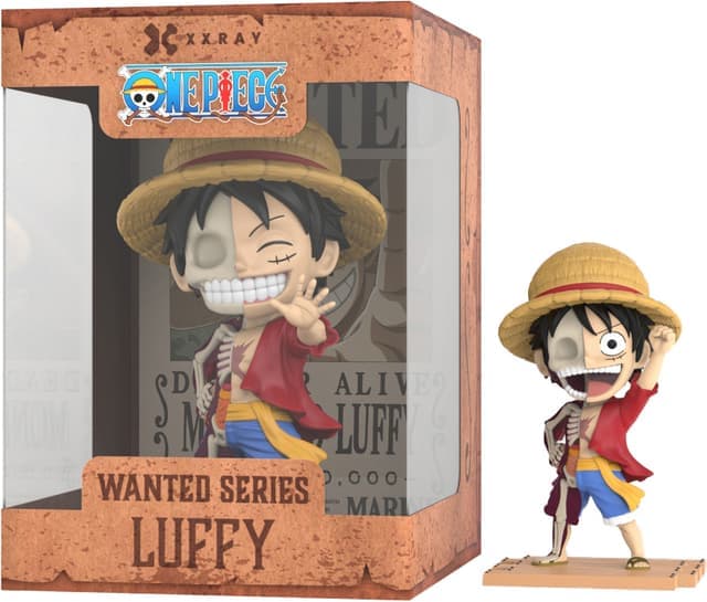 Mighty Jaxx XXRAY One Piece actionfigur (Wanted Series Luffy)