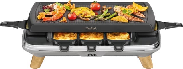Tefal Gourmet Nordic Spirit raclette RE610D12 (grå)