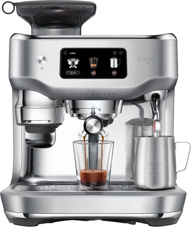 Sage Oracle Dual Boiler espressomaskin SES995BSS (sølv)