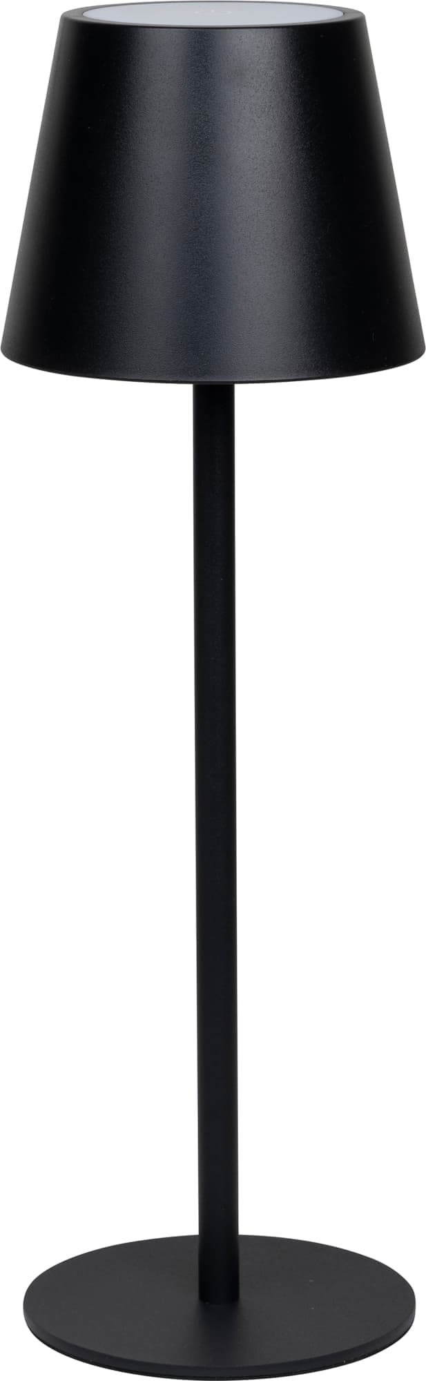 Aura oppladbar bordlampe EL33725801 (sort)