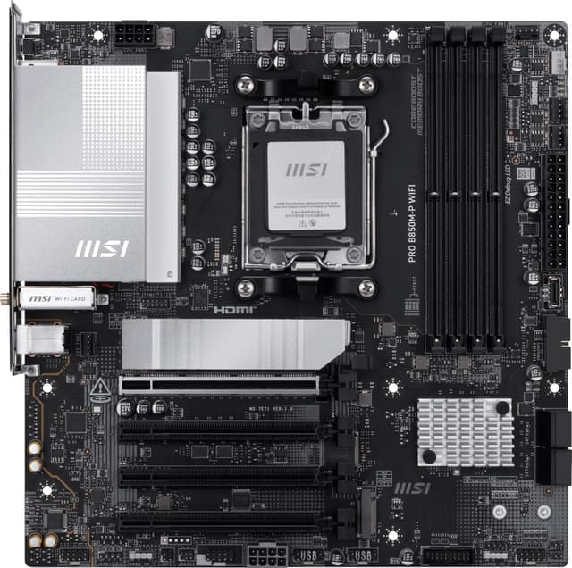 MSI PRO B850M-P WIFI motherboard