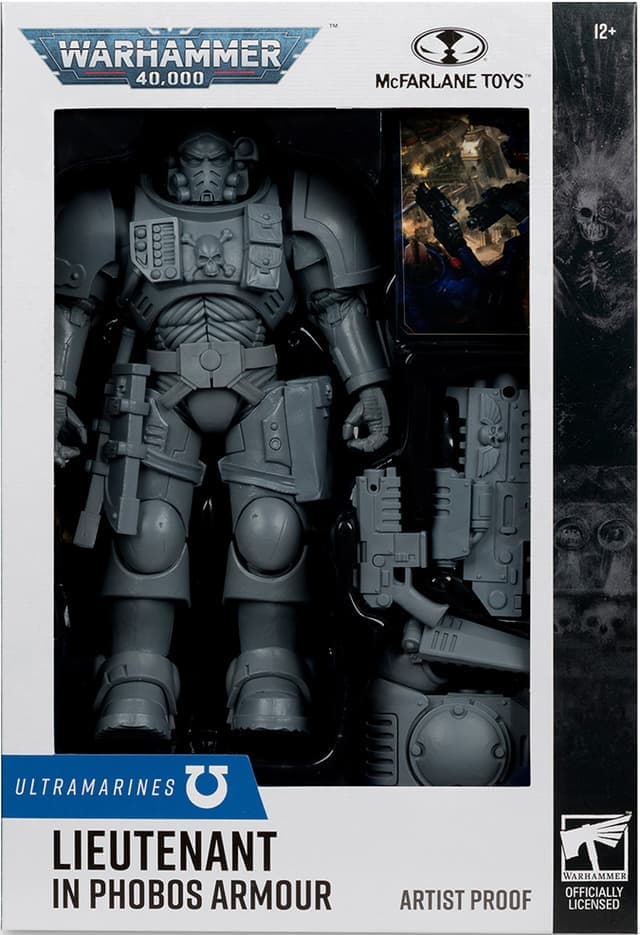 McFarlane Warhammer 40000 actionfigur (Lieutenant in Phobos Armor)