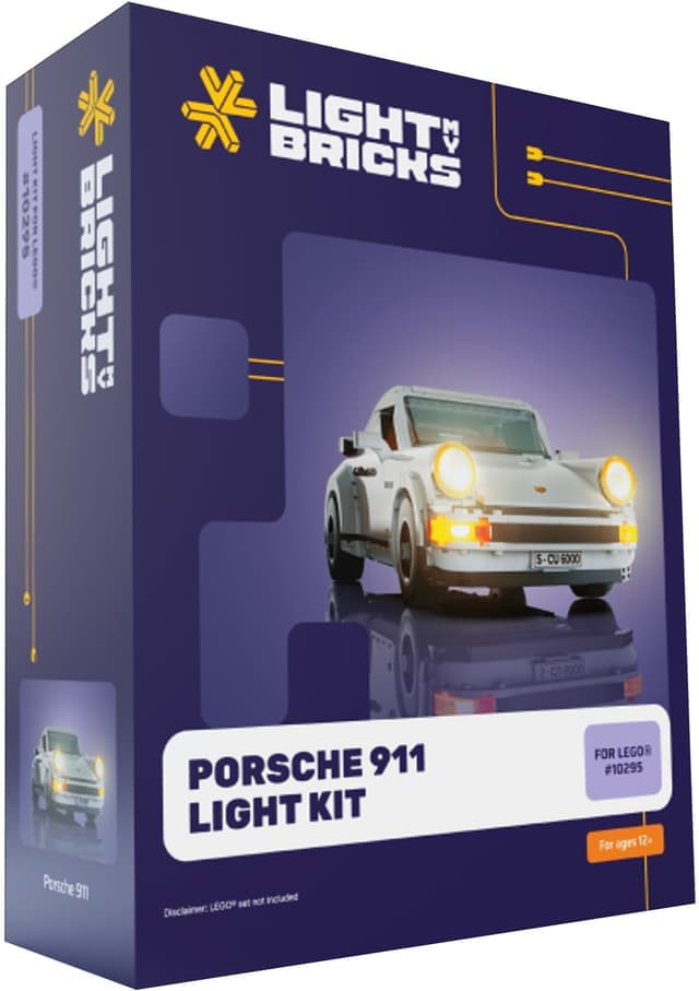 Light My Bricks™ Porsche 911 lyssett