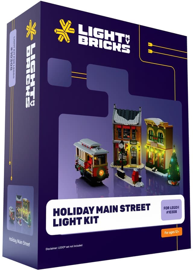 Light My Bricks™ Holiday Main Street lyssett