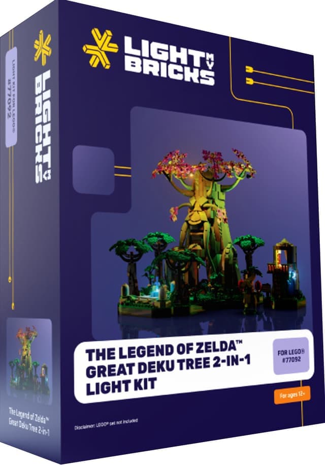 Light My Bricks™ TLOZ Great Deku Tree lyssett