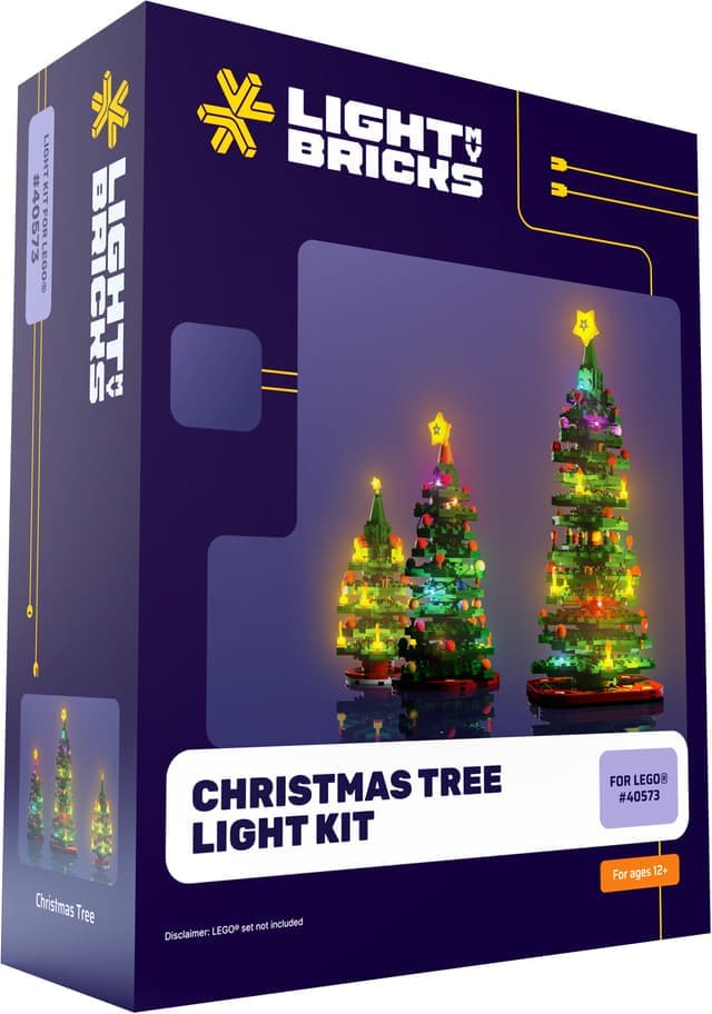 Light My Bricks™ Christmas Tree lyssett