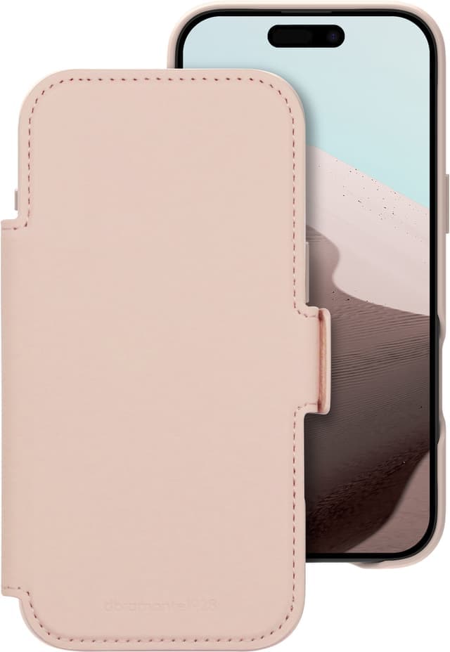 dbramante1928 Lynge MagSafe deksel for iPhone 17 Air (pink sand)