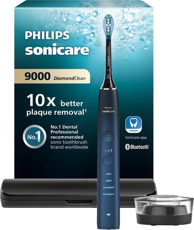 Philips Sonicare DiamondClean 9000 elektrisk tannbørste HX991188 (blå)