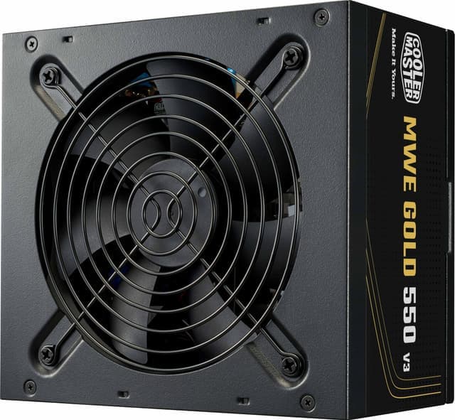 Cooler Master MWE Gold V3 NM 550W power supply unit (black)