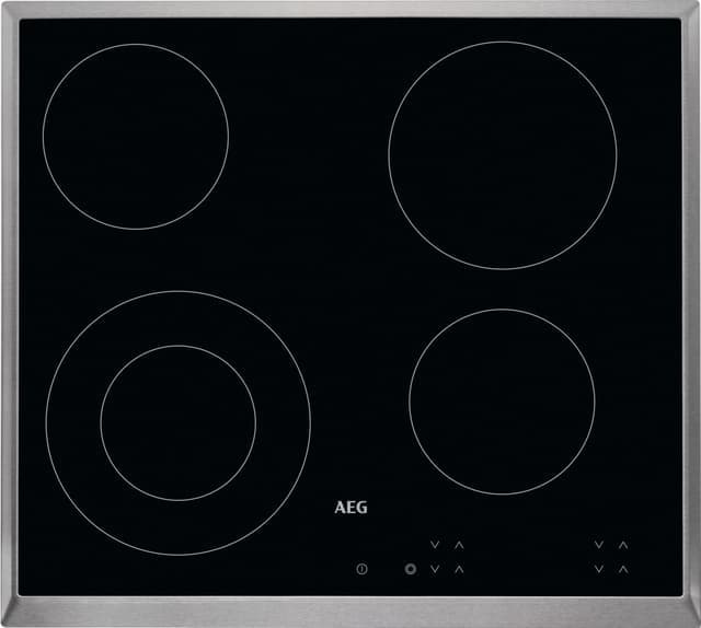 AEG keramisk platetopp HK624010XB integrert