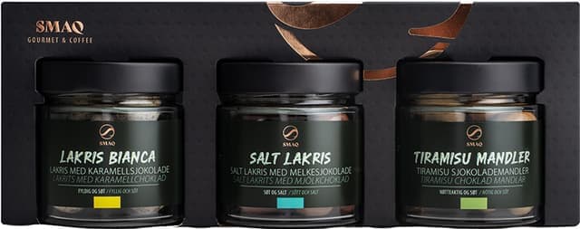 Smaq Lakris Bianca sjokoladegaveeske 8010
