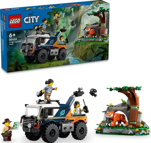 LEGO City Jungelutforsker med terrengkjøretøy 60426
