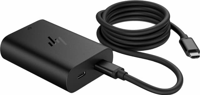 HP 65W GaN USB-C EURO lader til bærbar PC