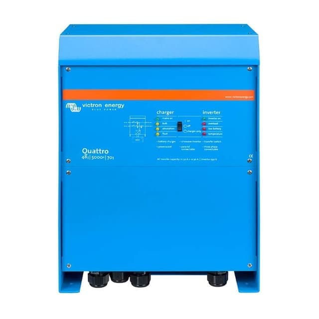 Inverter/lader Victron Quattro 48/5000/70-100/100 VE.Bus