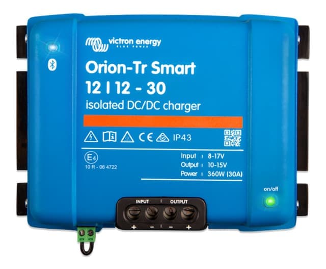 Batterilader Victron Orion-Tr Smart 12/12-30A (360W) DC-DC
