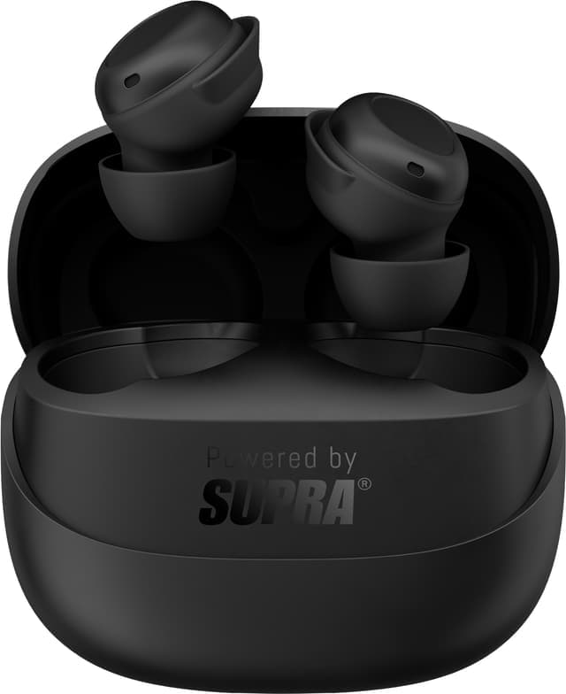 SUPRA ZERO-TX2 Mini helt trådløse in-ear hodetelefoner (sort)