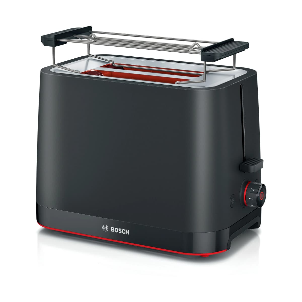 Bosch MyMoment TAT3M123 brødrister, Svart
