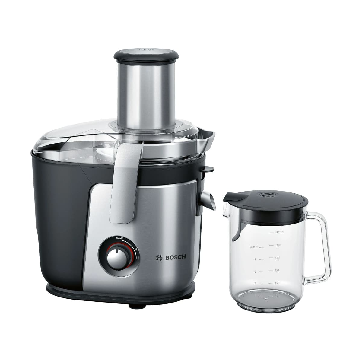 Bosch VitaJuice 4 MES4010 juicer 1200W, Sølv-svart
