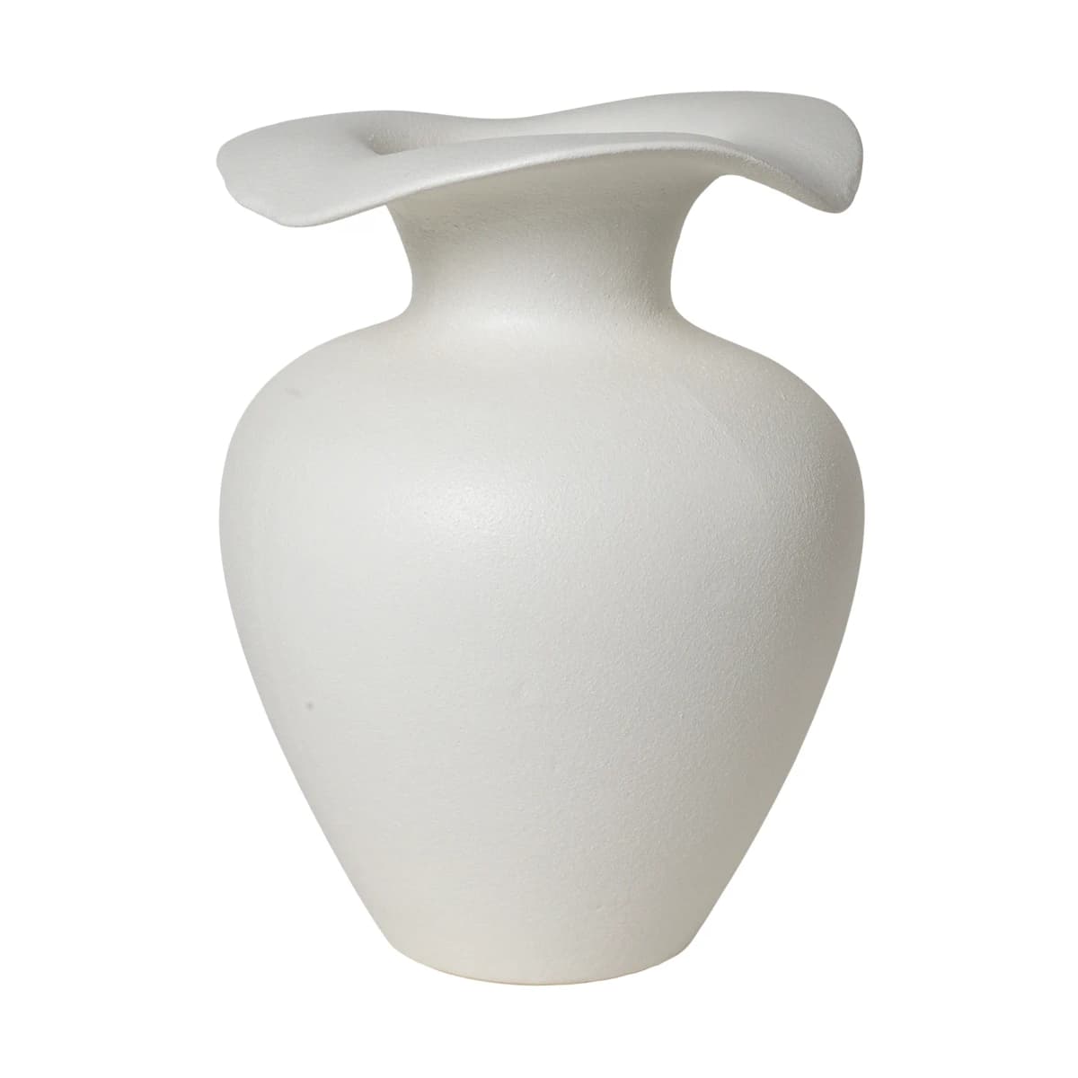 Florentina vase M 32 cm, White