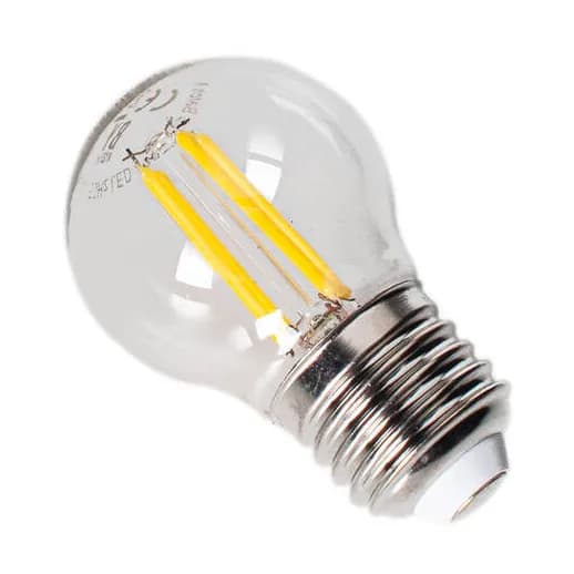 By Rydéns glødelampe dimbar E27 Ø4,5 cm, Transparent