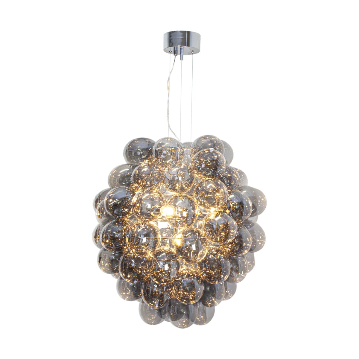 Deluxe taklampe 70,5 cm, Grå