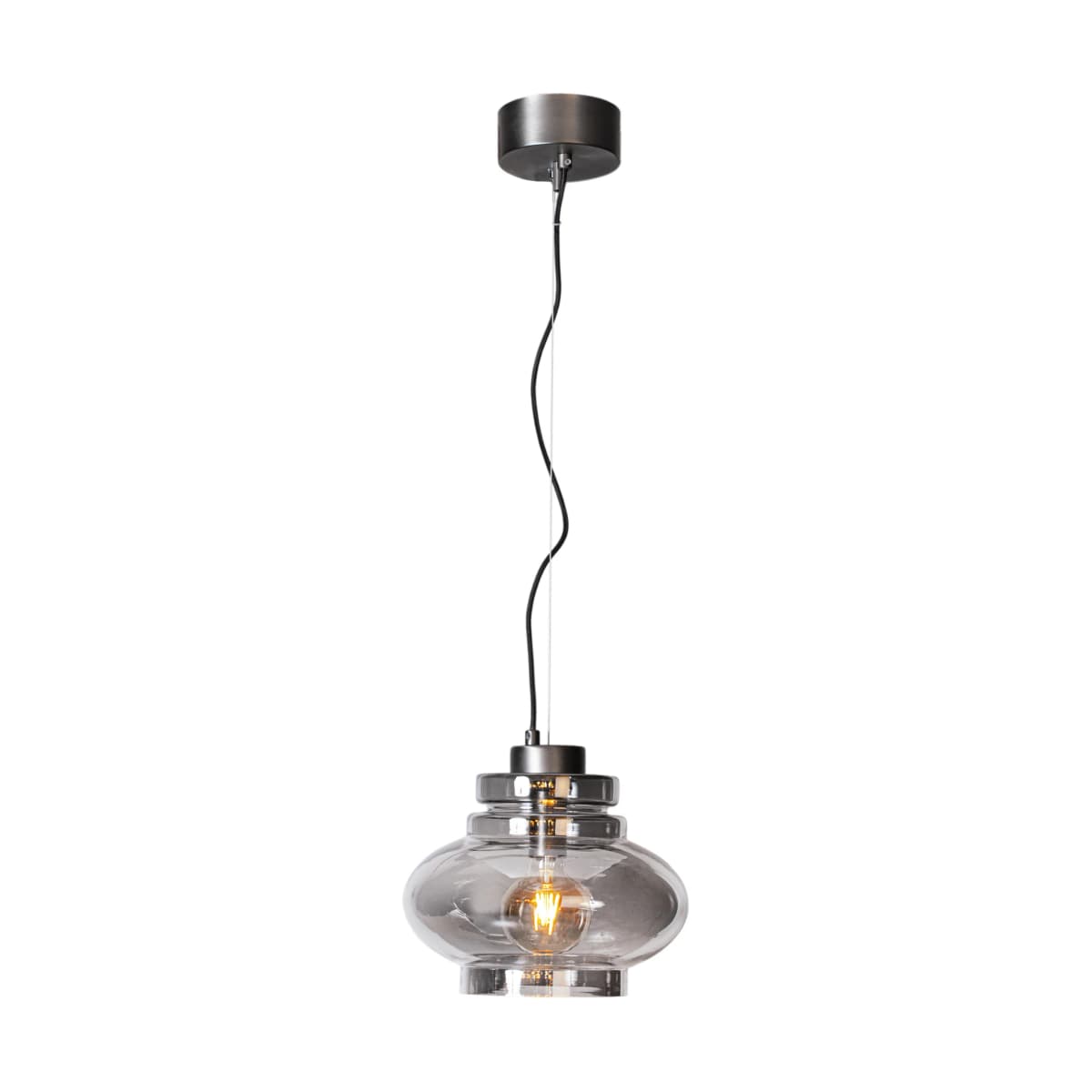 Dolores taklampe Ø30 cm, Grå