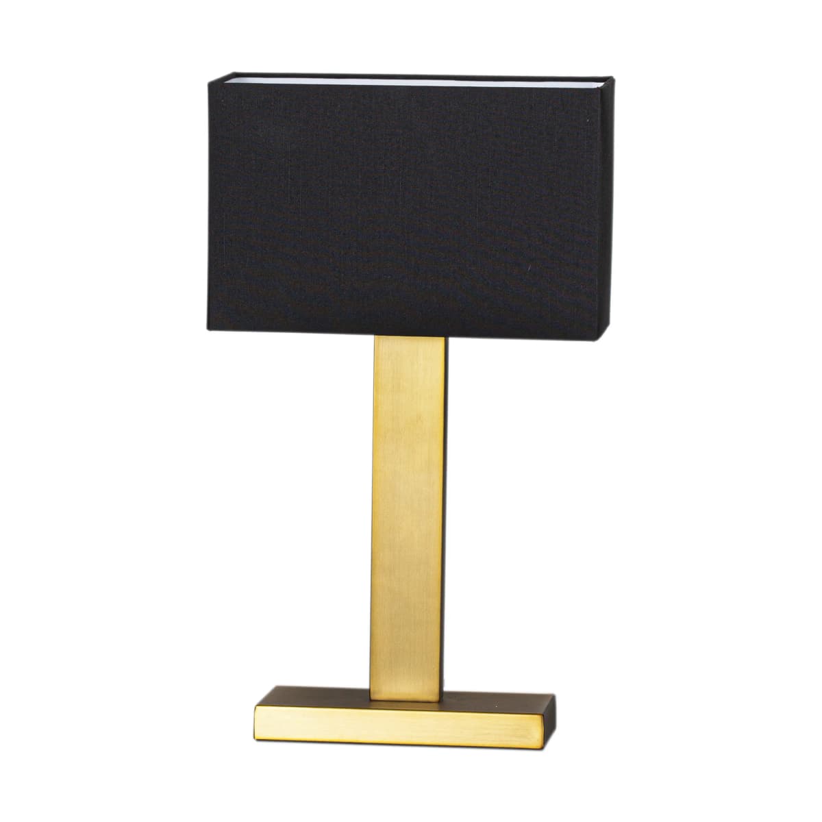 Prime bordlampe 47 cm, Messing-sort skjerm