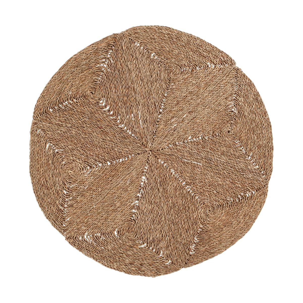 Esther Star gulvteppe Ø120 cm, Natural