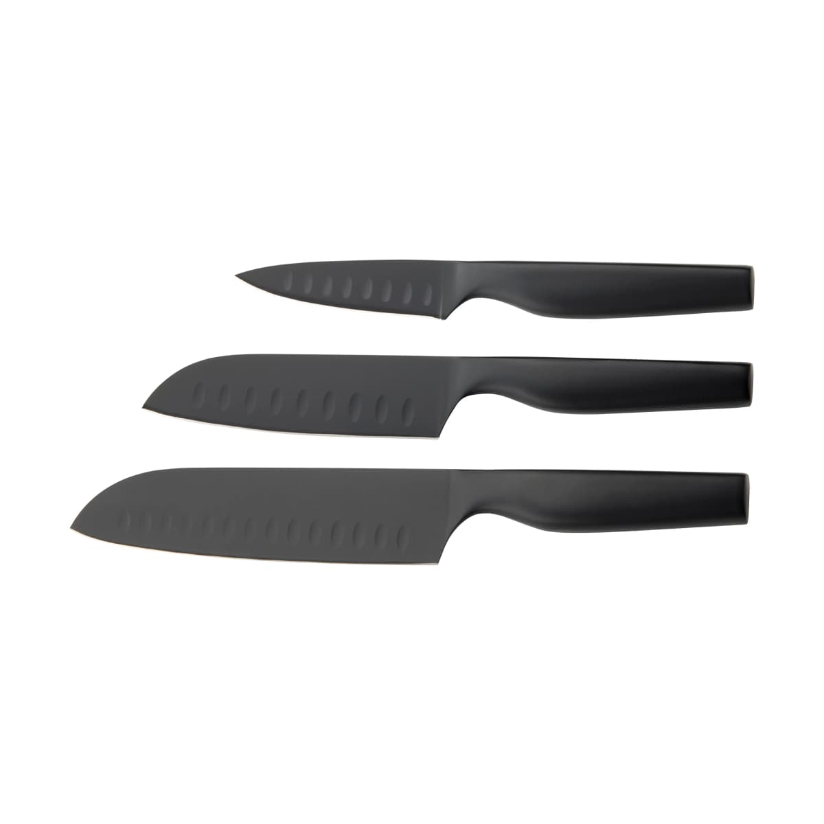 Sukai knivsett 3 stk, Svart