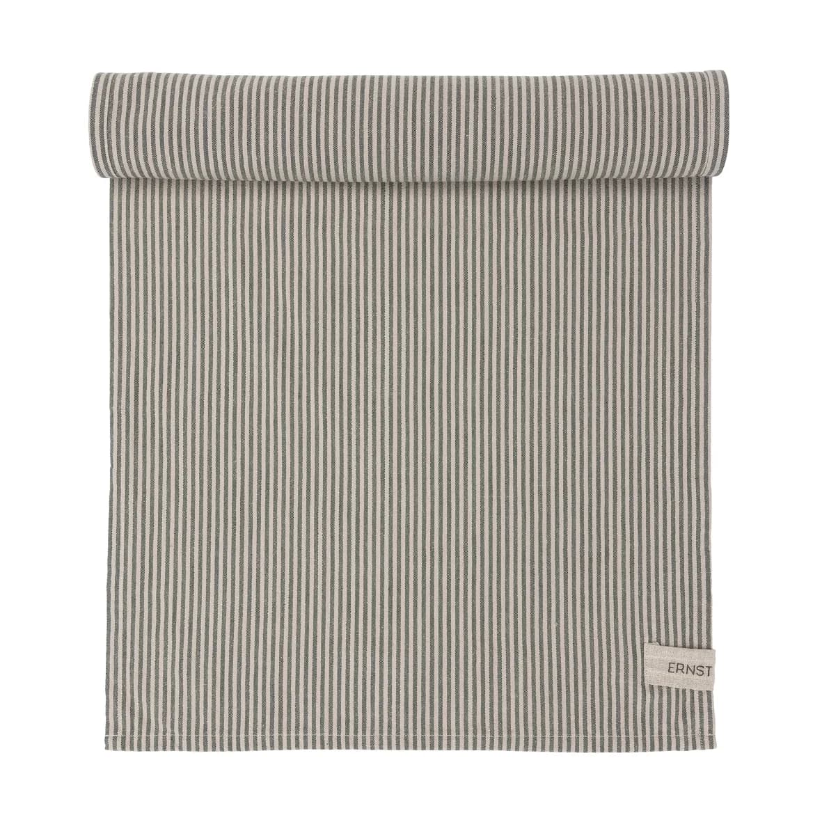 Ernst løper stripete 45x250, Grønn-beige