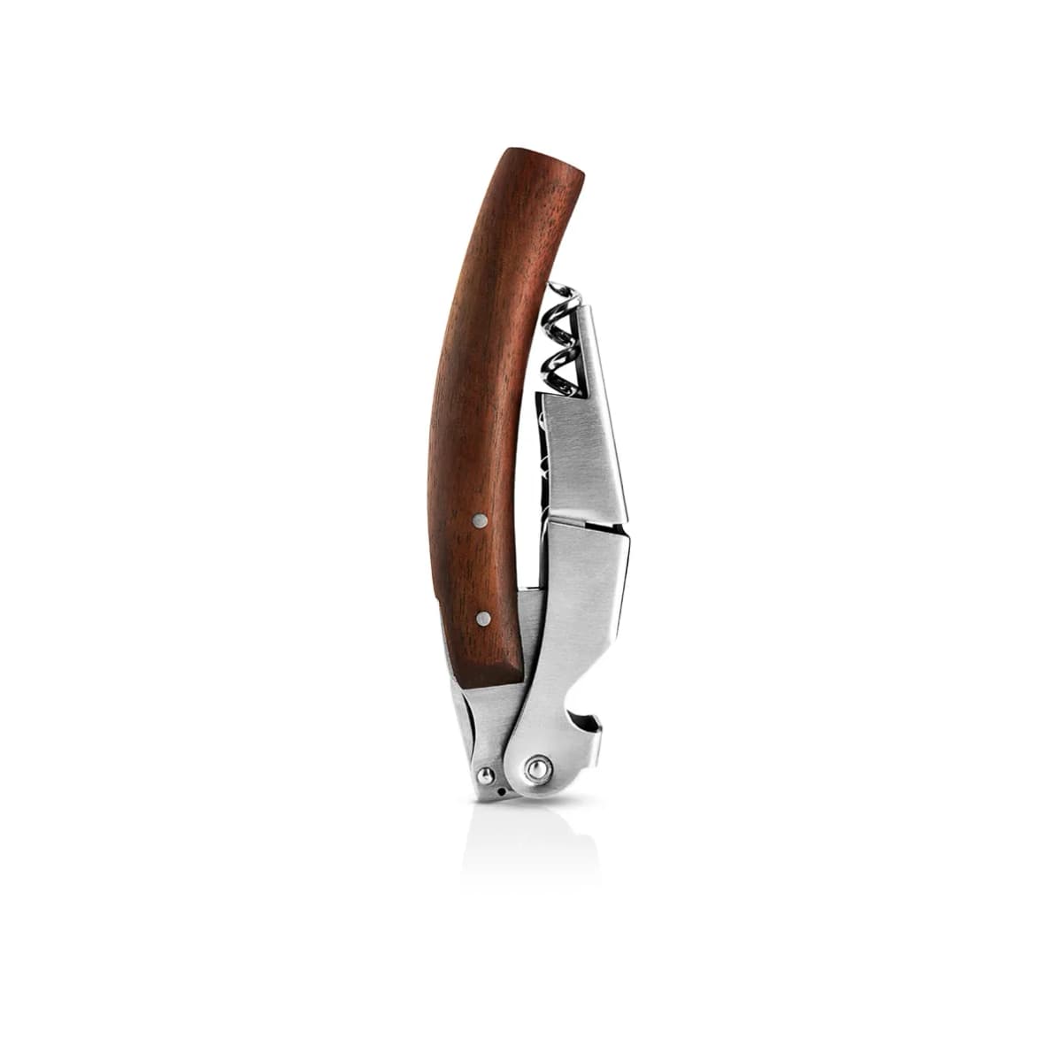 Liquid lounge korketrekker, Brushed steel